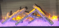 Lửa - Nhật ký lò sưởi bằng gỗ gốm cho lò sưởi gas 800 ~ 1000 ℃ Nhiệt độ dịch vụ S-104